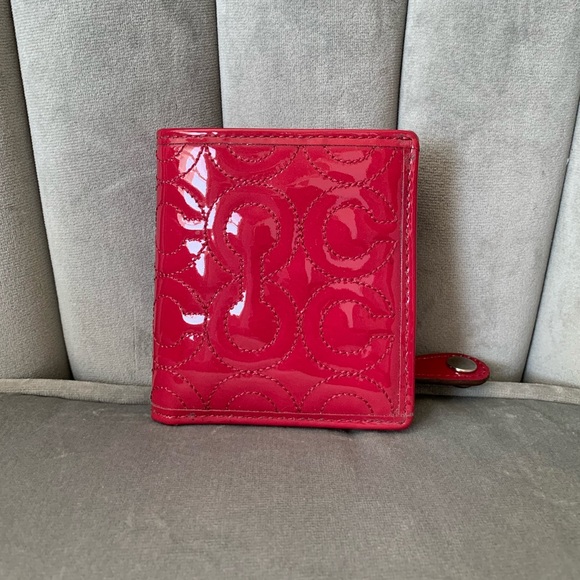 Coach Handbags - Coach patent leather small wallet